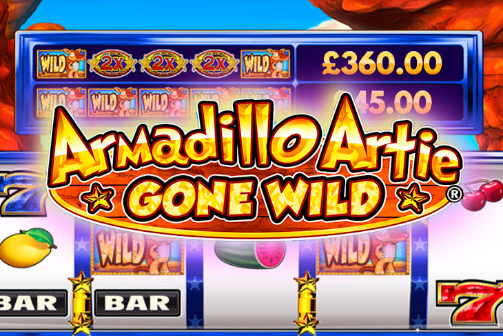 Armadillo Artie Gone Wild - DWG slot at 247 Casino Casino